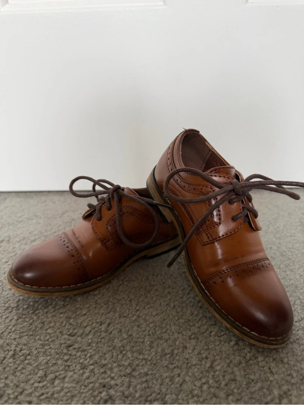 Stacy Adams Kids' Dickinson Cap Toe Oxfords - Size Toddler 7 - Medium Width